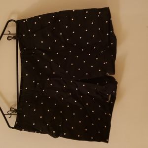 H&M Women's Polka Dot Cuffed Shorts